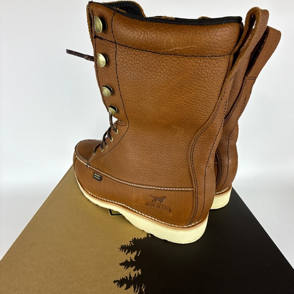 Irish Setter Wingshooter 896 Brown Leather Boots Mens 11 E2 Waterproof 400g - Picture 5 of 14